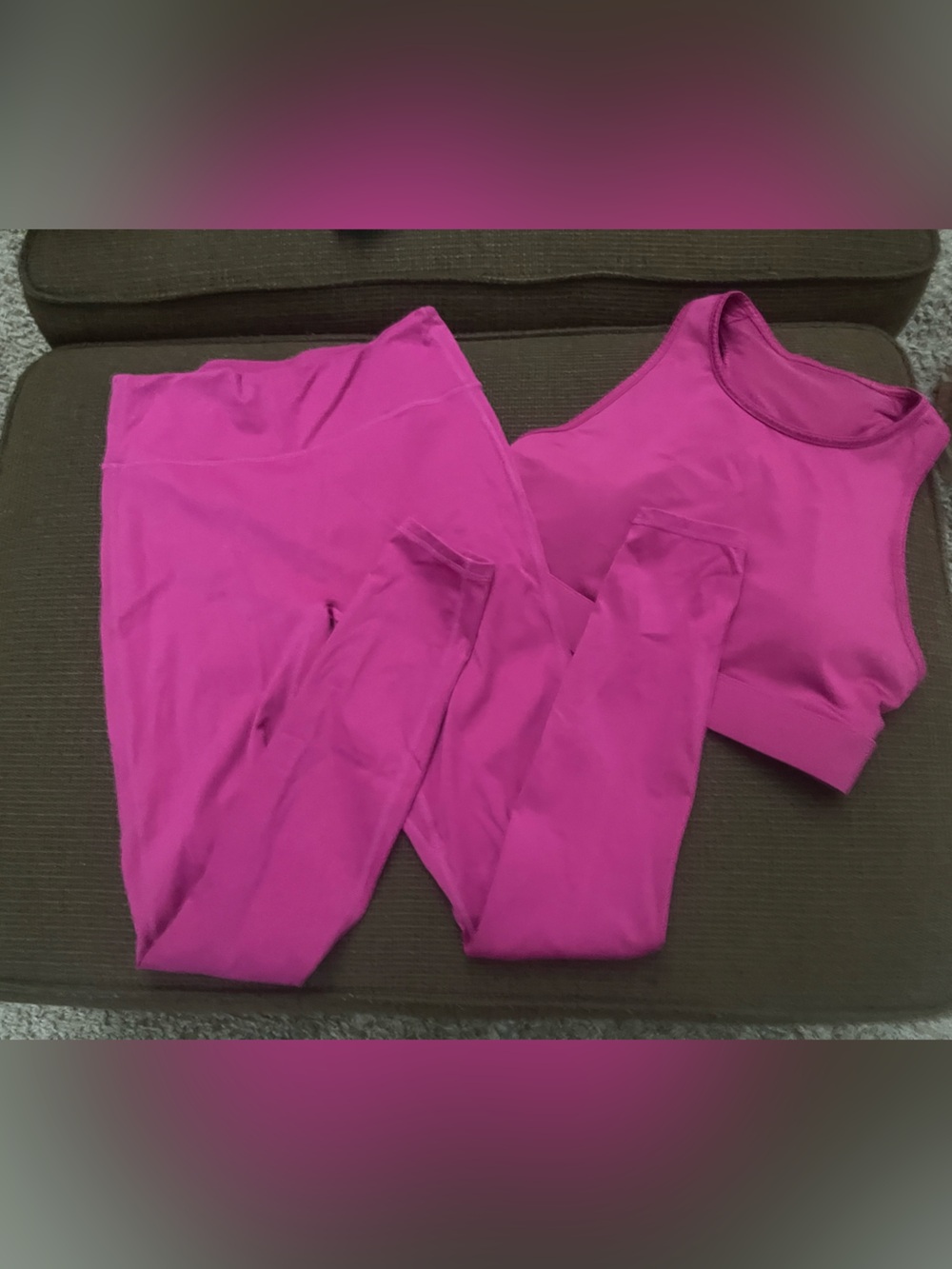 Fabletics Motion365 Bright Magenta Sports Bra